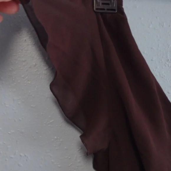 Studio Y Y2K  Floral V-Neck Dress in Brown and Blue size 7/8 - Picture 5 of 16